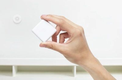 Лот: 11044341. Фото: 1. Контроллер Xiaomi Cube (белый... Датчики измерительные для дома, квартиры