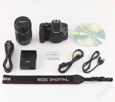 Лот: 2036258. Фото: 1. Цифровой фотоаппарат Canon EOS... Цифровые зеркальные