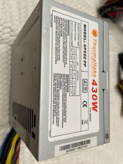 Лот: 24946250. Фото: 1. Блок питания 430w. Корпуса, блоки питания