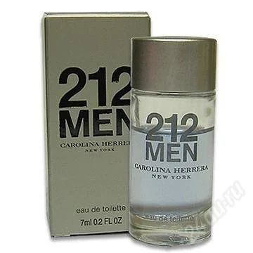 Лот: 2118143. Фото: 1. Carolina Herrera "212" for men... Мужская парфюмерия