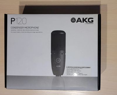 Лот: 19039848. Фото: 1. Микрофон AKG P120. Студийные микрофоны, радиомикрофоны и радиосистемы