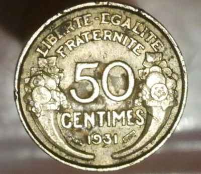 Лот: 7035818. Фото: 1. Страны Запада(2361) Франция 1931... Остальные страны