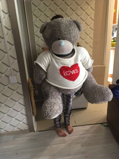 Лот: 16456108. Фото: 1. Большой мишка Teddy. Мягкие