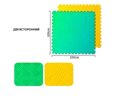 Лот: 25670008. Фото: 1. Будо-мат EVA, 100x100 см, 20 мм... Другое (спортивные товары)