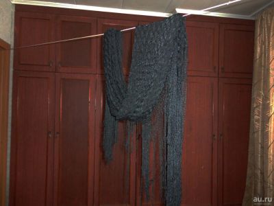 Лот: 10776572. Фото: 1. старинная шаль с длинными кистями. Одежда, текстиль