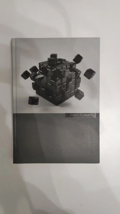 Лот: 24889321. Фото: 1. Ежедневник серый. Записные книжки, ежедневники, блокноты
