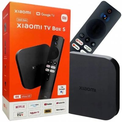 Лот: 20652695. Фото: 1. Медиаплеер Xiaomi Tv Box S 2nd... Медиаплееры