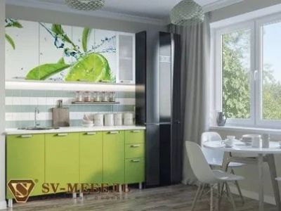 Лот: 12643426. Фото: 1. Кухня "Лайм" 1,8 м. Кухонные гарнитуры