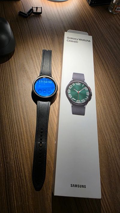 Лот: 25805951. Фото: 1. Samsung galaxy watch6 classic... Смарт-часы, фитнес-браслеты, аксессуары