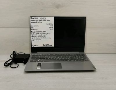 Лот: 25069254. Фото: 1. Ноутбук Lenovo 15.6 AMD 3020e... Ноутбуки
