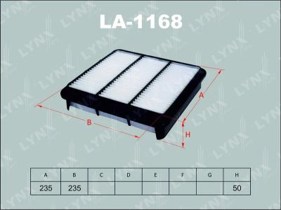 Лот: 13356947. Фото: 1. Lynx LA-1168 Воздушный фильтр. Расходные материалы