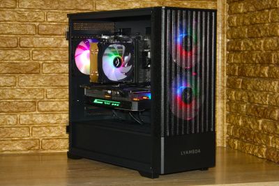 Лот: 24883285. Фото: 1. Мощный игровой ПК [Ryzen 7 PRO-2700... Компьютеры в сборе