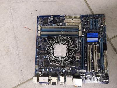 Лот: 15234436. Фото: 1. Материнская плата gigabyte + i7... Комплекты запчастей
