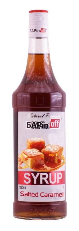 Лот: 14060184. Фото: 1. Сироп Баринофф "Соленая карамель... Приправы, специи