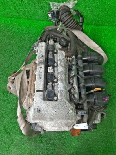 Лот: 19382019. Фото: 1. Двигатель Toyota Wish ZNE10 1ZZ-FE... Двигатель и элементы двигателя