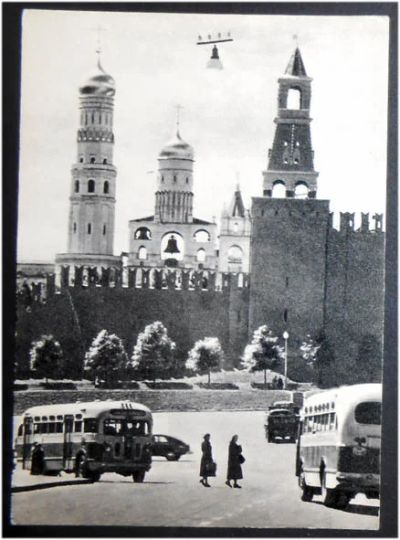 Лот: 7814969. Фото: 1. Открытка Москва. Вид на Кремль... Открытки, конверты