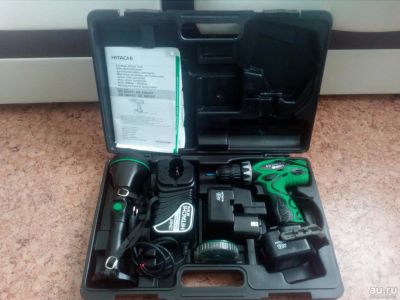 Лот: 9211285. Фото: 1. Hitachi DS 12DVF3 -шуруповерт. Электроинструмент