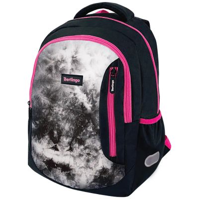 Лот: 25013411. Фото: 1. Рюкзак Berlingo Boom "Black-pink... Рюкзаки, портфели