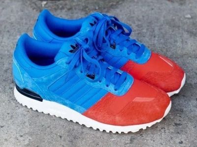Лот: 3631904. Фото: 1. Кроссовки Adidas триколор. Кеды, кроссовки, слипоны