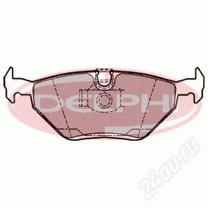 Лот: 1669879. Фото: 1. Bmw колодки тормозные задние. Тормозная система