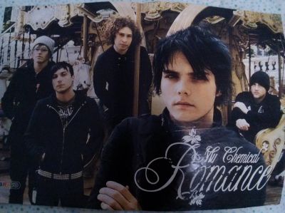 Лот: 5129605. Фото: 1. Постер плакат My chemical Romance... Наклейки, карточки, вкладыши