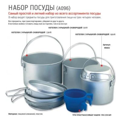 Лот: 15836194. Фото: 1. Набор посуды туристической Nova... Туристическая, походная мебель