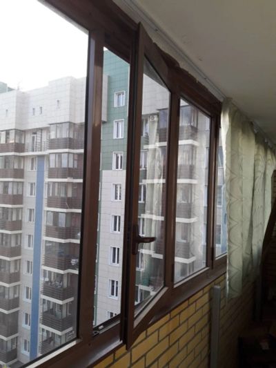 Лот: 11828282. Фото: 1. Алюминиевые окна 9 штук. Окна, балконы