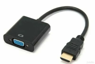 Лот: 25759947. Фото: 1. Переходники vga hdmi 3 штуки. Шлейфы, кабели, переходники