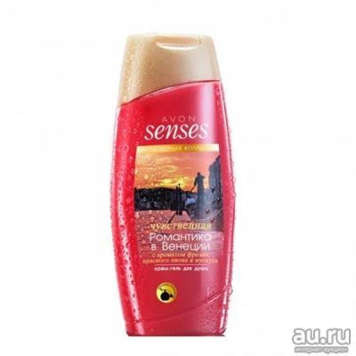 Лот: 16870615. Фото: 1. AVON Senses Гель для душа "Чувственная... Средства личной гигиены 