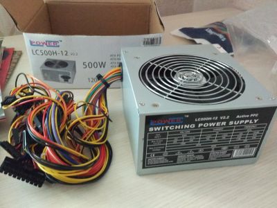 Лот: 13916430. Фото: 1. Блок питания Power LC500H-12 500W... Корпуса, блоки питания