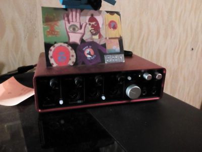 Лот: 9012037. Фото: 1. scarlett focusrite 18i8. Звуковые карты