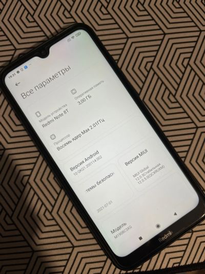 Лот: 19472520. Фото: 1. Телефон Xiaomi Redmi Note 8T. Смартфоны