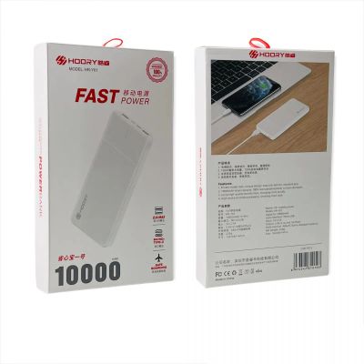 Лот: 22145176. Фото: 1. POWER BANK HOORY HR-Y01 10000mAh... Внешние, портативные аккумуляторы для смартфонов (Power bank)