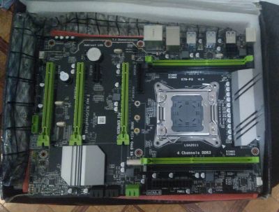 Лот: 15213584. Фото: 1. Комплект Xeon E5 2689+ материнская... Комплекты запчастей