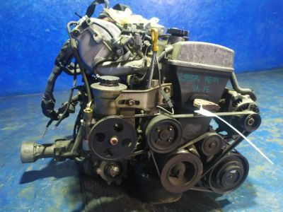 Лот: 19045167. Фото: 1. Двигатель Toyota Corolla Spacio... Двигатель и элементы двигателя