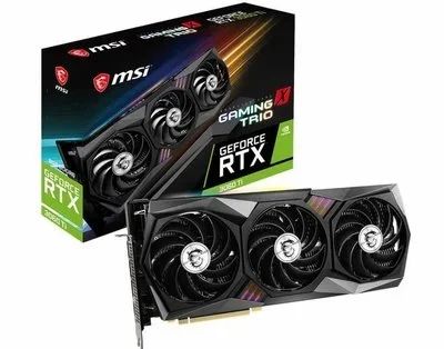 Лот: 16943356. Фото: 1. MSI GeForce RTX 3060 Ti Gaming... Видеокарты