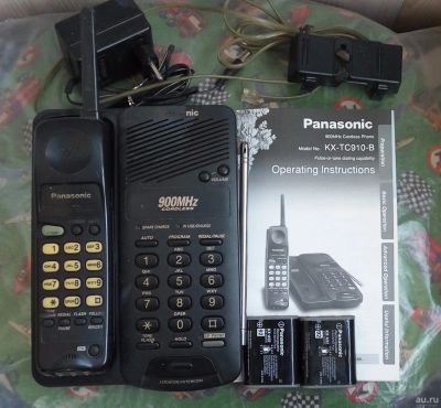 Лот: 14807437. Фото: 1. Телефон Panasonic KX-TC910-B. Проводные телефоны