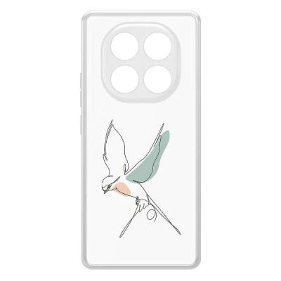 Лот: 25086164. Фото: 1. Чехол Krutoff Clear Case "Полет... Чехлы, бамперы