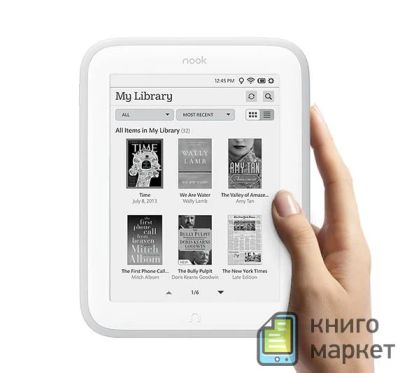 Лот: 3416981. Фото: 1. Новинка! Электронная книга Nook... Электронные книги