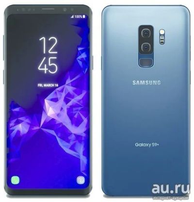 Лот: 13118482. Фото: 1. Samsung Galaxy S9+ SD845 синий... Смартфоны