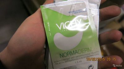 Лот: 6278331. Фото: 1. Vichy normaderm крем 1.5 мл саше... Уход за лицом 