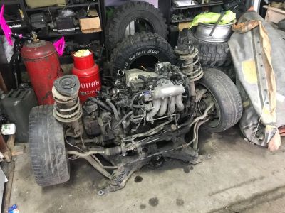 Лот: 11459286. Фото: 1. Подрамник Toyota ST205. Ходовая, подвеска, рулевое управление