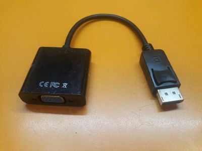 Лот: 10687153. Фото: 1. переходник DP-VGA, DisplayPort-VGA... Шлейфы, кабели, переходники