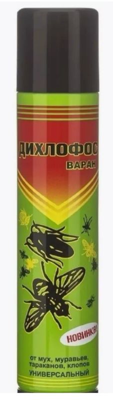 Лот: 13827753. Фото: 1. Дихлофос-Сиб &quot;Варан&quot... Средства от насекомых и грызунов