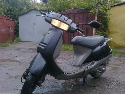 Лот: 1698055. Фото: 1. продам мопед honda lead обмен... Мотороллеры, мопеды