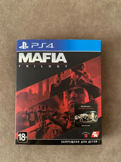 Лот: 19252110. Фото: 1. Mafia trilogy PS4. Игры для консолей