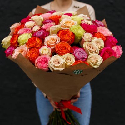 Лот: 4093968. Фото: 1. Эквадорские розы 60см! Мини-розы... Другое (цветы, букеты)