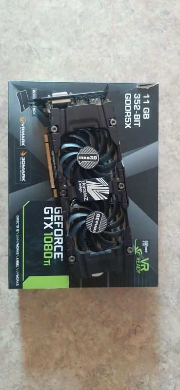 Лот: 18767104. Фото: 1. Gtx 1080ti. Видеокарты