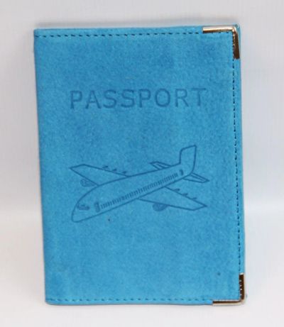 Лот: 6015456. Фото: 1. Обложка на паспорт 'Airplane blue... Обложки для документов