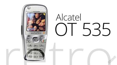 Лот: 5812191. Фото: 1. Retro труба - Alcatel One Touch... Кнопочные мобильные телефоны
